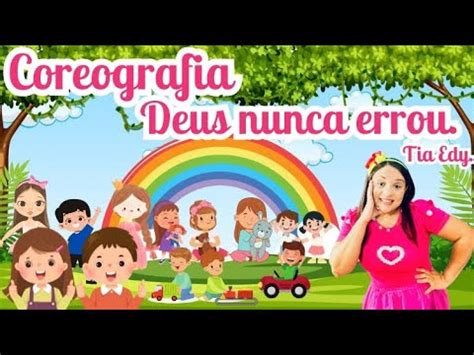 DEUS NUNCA ERROU TIA EDY COREOGRAFIA FÁCIL música coreografia