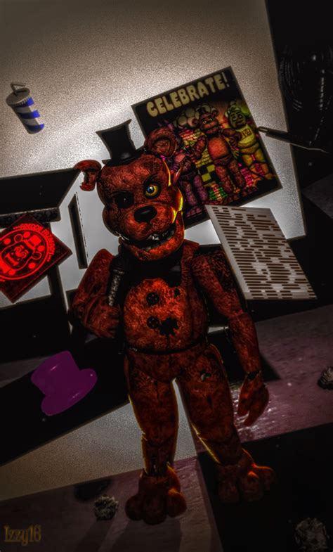 Fnafsfm Withered Freddy By F T77 On Deviantart