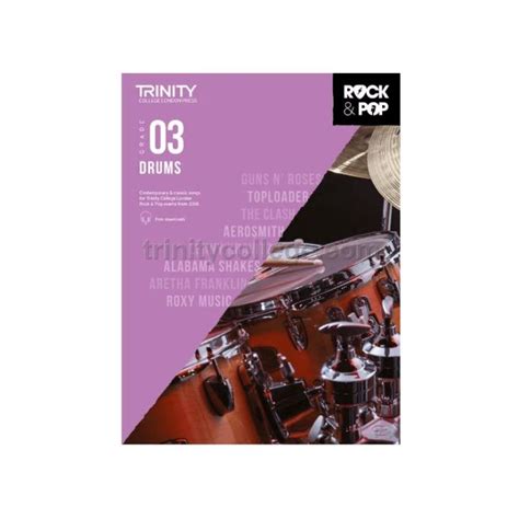 Trinity Rock And Pop Drums Grade Theme Music