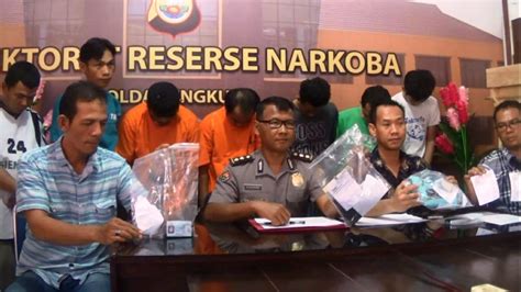 7 Pengedar Dan Pemakai Narkoba Dibekuk Polisi