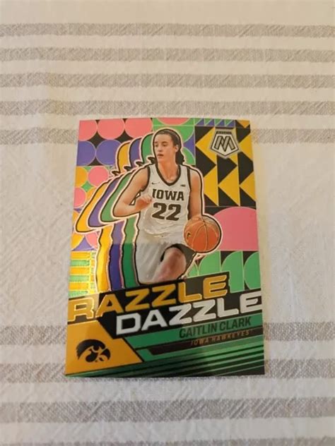 CAITLIN CLARK 2024 Panini Collection RAZZLE DAZZLE INSERT RD1