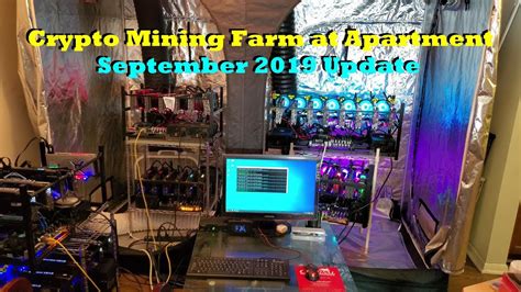 Crypto Mining Farm At Apartment September Update Youtube