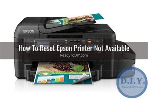 How To Reset Epson Printer Ready To Diy