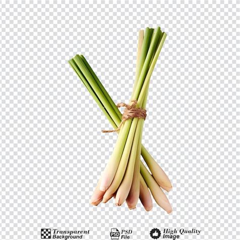 Premium Psd Lemongrass Isolated On Transparent Background