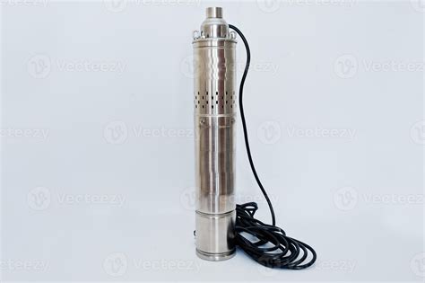 Deep well submersible pump isolated on white. 10490552 Stock Photo at ...