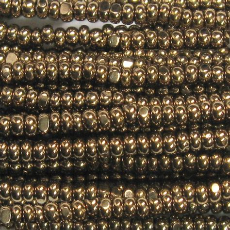 13 0 Czech Charlotte Cut Seed Bead Metallic Bronze Garden Of Beadin