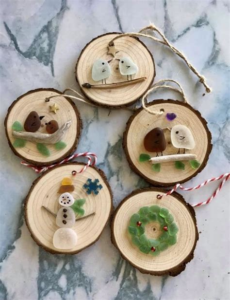 Wood Christmas Ornaments Diy Christmas Ornaments Christmas Art Xmas