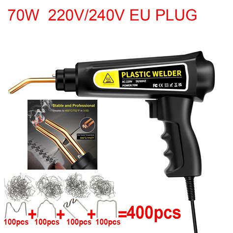 400pcs HOT Staplers Plastic Welder Heat Gun Plastic Welding Machine