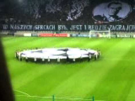 Wisła Kraków vs Apoel Nikozja IV runda el LM hymn Ligi Mistrzów