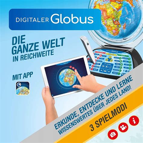 Interaktywny Globus Eduglobus Digital Clementoni 11727881495