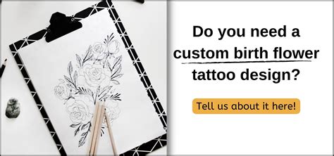 Birth Flowers & Over 50 Best Birthday Flower Tattoo Ideas - Tattoo Stylist