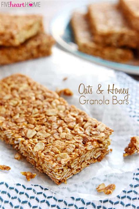 Oats And Honey Granola Bars