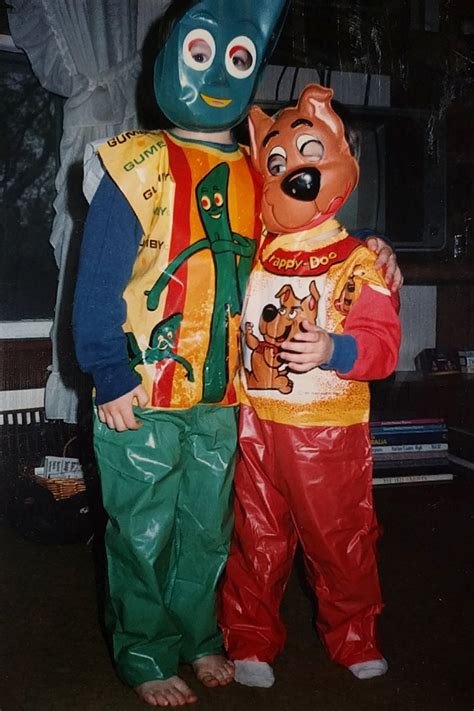 Plastic Halloween Costumes from 1980's (I'm Scrappy-Doo) : r/nostalgia