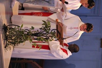 Monseigneur Bruno Valentin C L Bre Les Rameaux Et La Passion Du