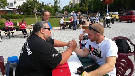 Ozy VS Sztanek Sándor 2018 Tatabánya esélyek napja szkander bemutató