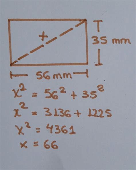 Lista Foto Como Se Calcula La Diagonal De Un Rectangulo Alta