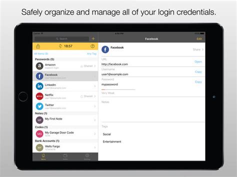 Stashword Password Manager And Secure Wallet Screenshot