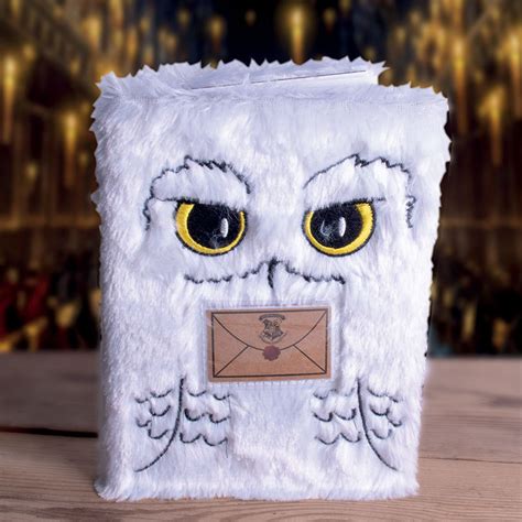 Carnet Harry Potter L Effigie De La Chouette Hedwige Sur Rapid Cadeau