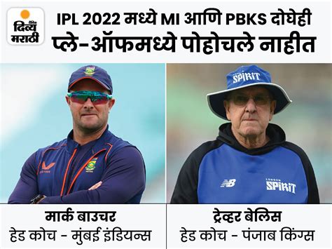 Ipl 2023 Update Mumbai Indians Mark Boucher Punjab Kings Mi And