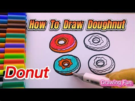 Donut Drawing, Hello Everyone, Doughnut, Donuts, The Creator, Development, Drawings, Fun, Color