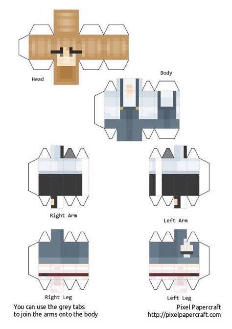 Papercraft Quackity Papercraft Among Us