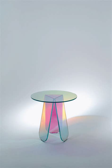 Table Basse Shimmer Glas Italia Multicolore Made In Design