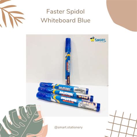 FASTER SPIDOL WHITEBOARD BLUE Lazada Indonesia