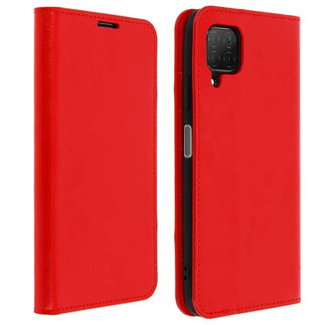 Etui Folio Prawdziwa Skóra Huawei P40 Lite z uchwytem na kartę