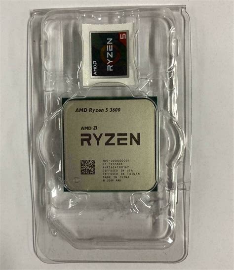 Ryzen 5 3600 Tray