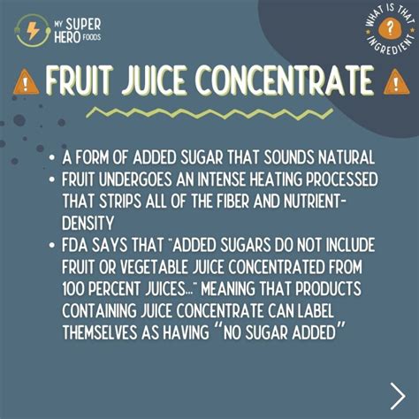 What is Fruit Juice Concentrate? It Sounds Healthy But It is Terrible ...