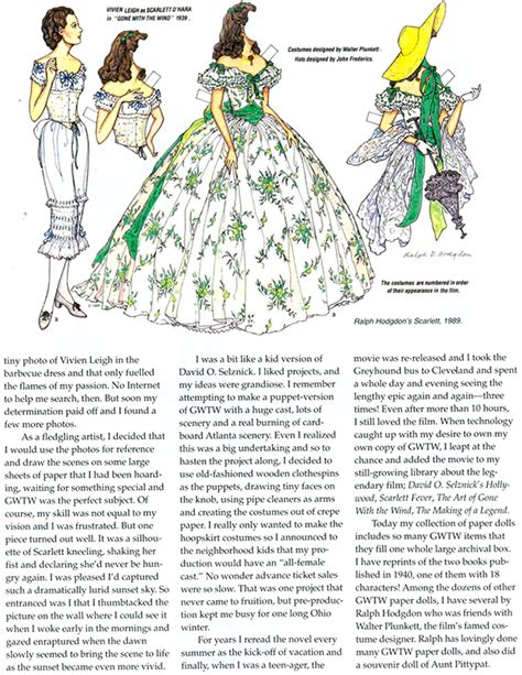 Gone With The Wind Paperdollywood Paper Dolls By David Wolfe Classic