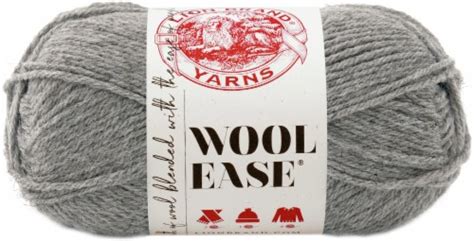 Lion Brand Wool Ease Yarn Grey Heather 1 Count Ralphs