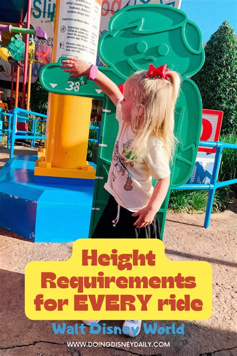 Disney World Height Requirements For Every Ride Plus Free Height