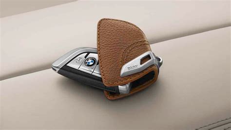 Astuccio Portachiavi Bmw Saddle Brown