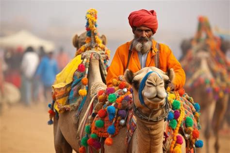 Premium Photo Desert Festival In Jaisalmer Showcases Rajasthans Culture