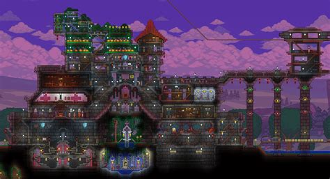 My Pre Hardmode Castle Home Rterraria