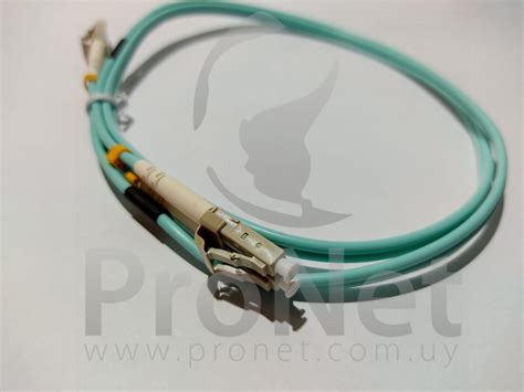 Patchcord De Fibra Ptica Lc Lc Om Pronet Tecnolog A