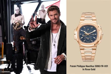 Chris Hemsworth Spotted Wearing Spectacular Patek Philippe As