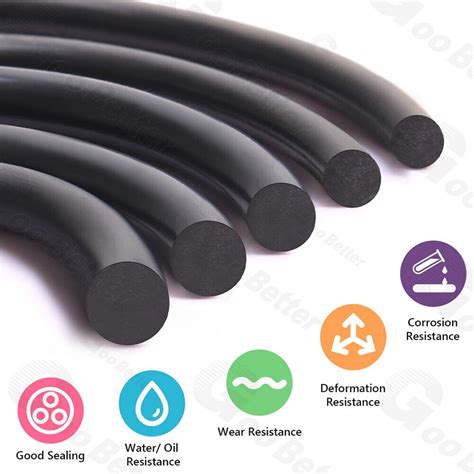 Mm Cross Section Metric Nitrile Rubber O Ring Nbr Mm Mm Id Oring