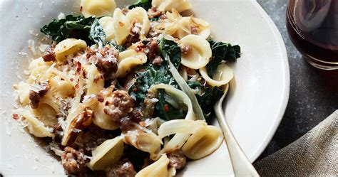 Orecchiette with Kale, Fennel, and Sausage | EyeSwoon