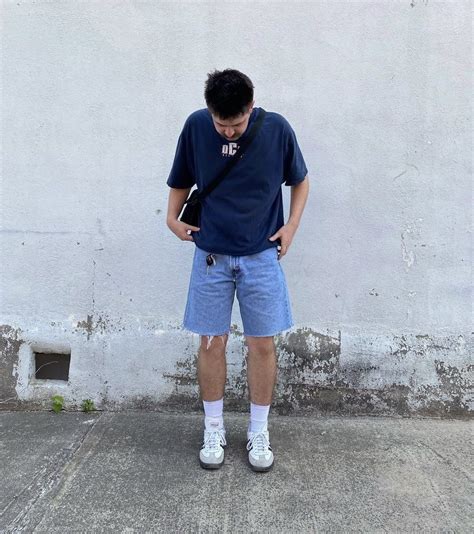 Jorts For Summer ☀️ Street Fashion Men Streetwear Streetwear Men