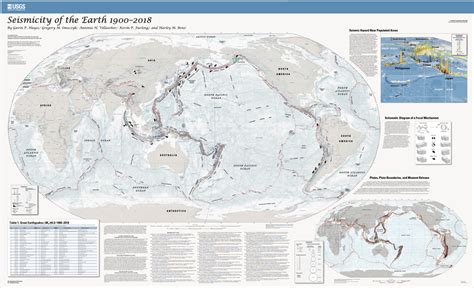 Major Earthquakes Map