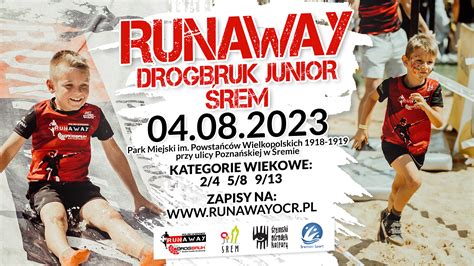 Remski O Rodek Kultury Runaway Drogbruk Junior Mini Bieg Z