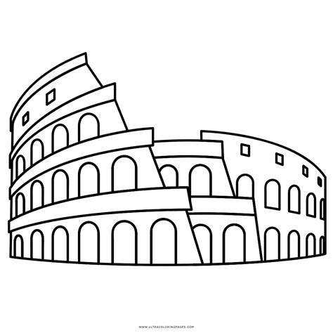 Colosseo Disegni Da Colorare Ultra Coloring Pages