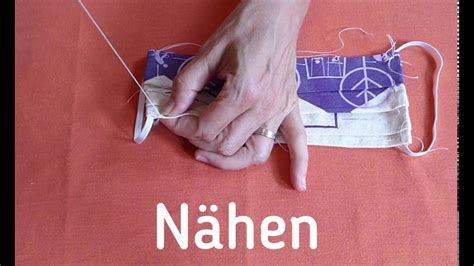 Do it yourself Nasen Mund Schutz von Hand nähen YouTube