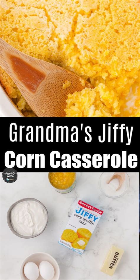 Corn Casserole with Jiffy Corn Mix Recipe