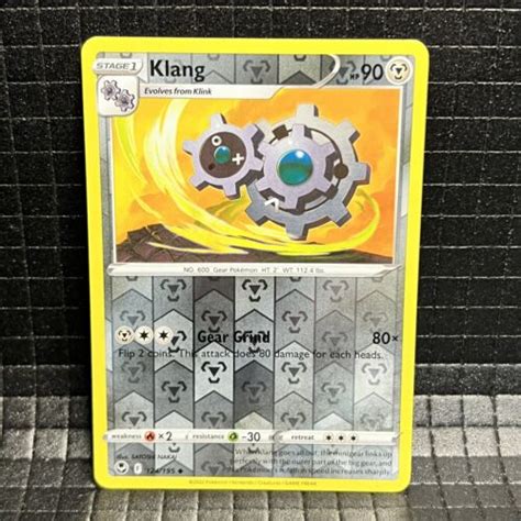 Klang 124 195 Silver Tempest Pokemon Reverse Holo Uncommon Card EBay