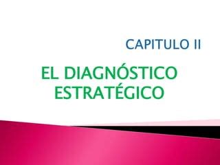 Diagnostico Estrategico Ppt