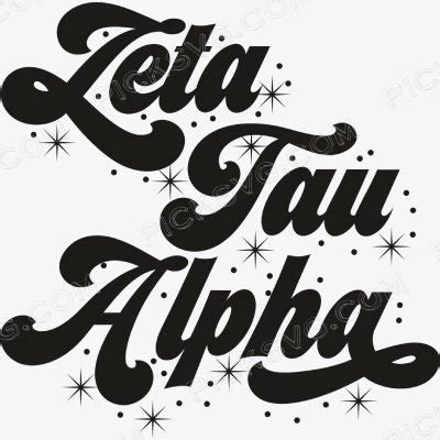 Zeta Tau Alpha Svg Free