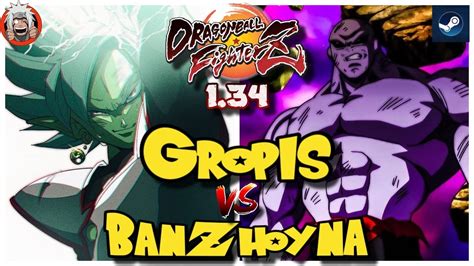 DBFZ Gropis Vs Ban Zhoyna A21 Zamasu Baby2 Vs Vegeta Jiren A21